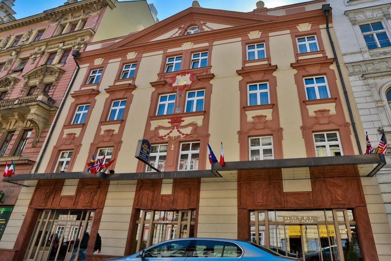 Hotel Meteor Plaza Praha Bagian luar foto