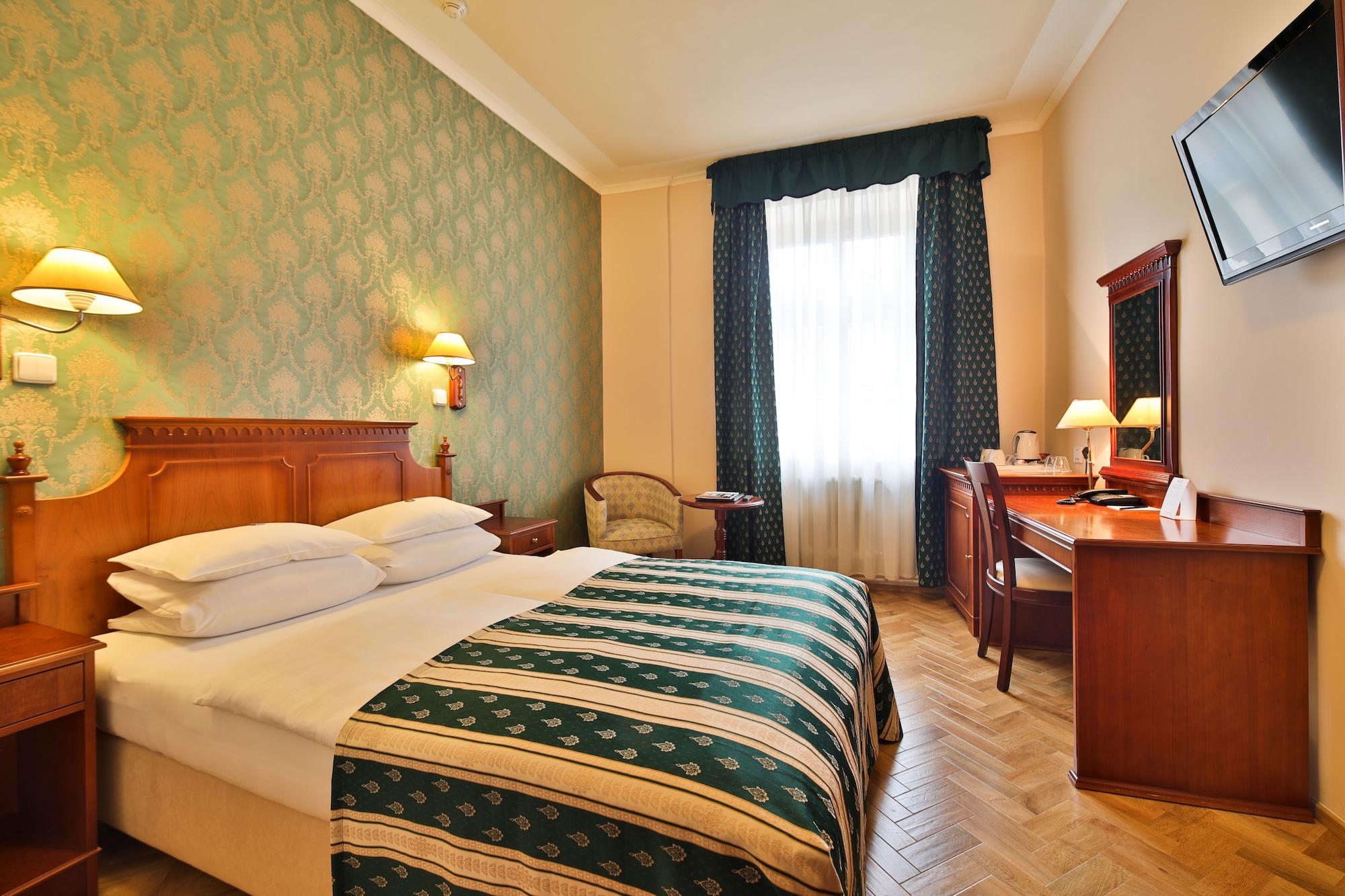 Hotel Meteor Plaza Praha Bagian luar foto